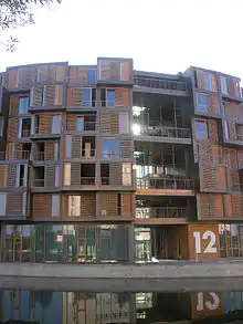 Tietgenkollegiet (residencia de estudiantes), Ørestad: Lundgaard & Tranberg, 2005-06 .