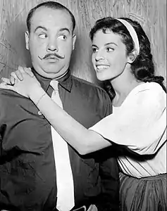 Tim Conway y Claudine Longet en McHales Navy