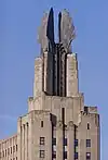 Escultura Las alas del progreso