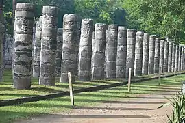 Grupo de las Mil Columnas en Chichén Itzá