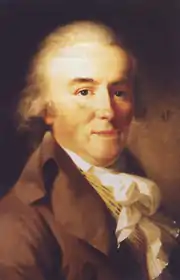 Retrato de Friedrich Justin Bertuch (1747–1822), óleo sobre lienzo, 1796. Gleimhaus, Halberstadt.