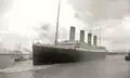 El vapor adentrándose en el río Test, en los minutos previos a su incidente con el SS New York.