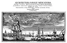 Portada de Architectura Navalis Mercatoria, 1768