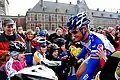 Boonen a la salida de la Omloop Het Nieuwsblad en el 2009.