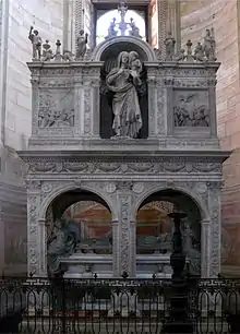 Gian Cristoforo Romano, tumba de Gian Galeazzo Visconti.