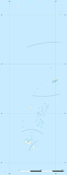 EUA / NFTE ubicada en Tonga