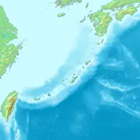 Tanegashima ubicada en Islas Ryūkyū