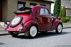 Fiat 500 Topolino semi-cabriolet