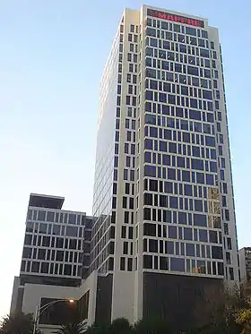 Torre Mapfre - edificio que alberga la Embajada de Japón en la Ciudad de México