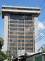 Torre Ministerio de Gobernación con 55 m de altura.