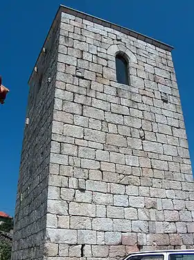 Torre de Alcofra en Vouzela, de principios del siglo XII.