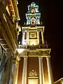 El campanario de la Iglesia San Francisco, proyectado por José Enrique Rauch y construido bajo la dirección de Righetti. - Así como el Ing. Rauch no fue el proyectista de la Iglesia La Viña de Salta; tampoco fue el autor del proyecto del campanario de la Iglesia San Francisco de Salta, toda vez que su residencia en nuestra provincia es a partir del  27 de abril del año 1.882. En esta  última fecha, el campanario se hallaba  totalmente construido e inaugurado. En cuanto a su residencia en  la Provincia de Salta, el Ing. Nacional  Rauch, manifestó ante el Sr. Provisor y Vicario Gral. de la Obispalía de Salta en fecha 27 de Abril de 1.883, que «...actualmente en  esta Ciudad, hace tres meses...», es decir desde el 27 de enero de 1.883 ( véase: Familias de Salta, Matrimonios en Salta en el Siglo XIX, Vol. III, Arq. Carlos Ferrary Esquiú Storni, 1a. Ed., año 2.010, pág. 231; Archivo Eclesiástico del  Arzobispado de Salta, Libro Iglesia de la Candelaria, Expedientes Matrimoniales 1.876 a 1.883, Información de Matrimonios, Caja 02 ). Asimismo, en el Archivo de la Basílica Menor de la  Iglesia de  San Francisco, Caja Nº 6, existe el contrato celebrado con el  Sr. Francisco Riguetti en fecha 1/10/1881, en cuyo ámbito se compromete a «...ejecutar el plano...igual al que ha presentado firmado por él... » ( véase: Patrimonio Artístico Nacional, Academia Nacional de Bellas Artes, Bs. As, 1.988, pág. 151; Estudios de Arte Argentino, La  Ciudad de Salta y su Región, Academia Nacional de Bellas Artes, Graciela Viñuales, 1.983, pág. 170 ).