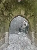 Detalle de la Torre de los Herreros (Ferreiros).