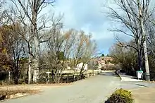 Puente sobre el río Ebrón en la Presa de Torrebaja (Valencia), 2021.