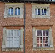 Casa de Auger Ferrier, ventanas.