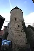 Turm des ehemaligen Klosters Altmünster, Luxemburgo.