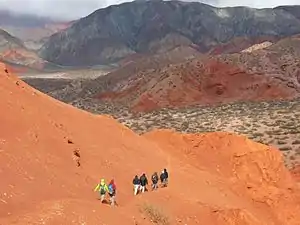 Quebrada de las Conchas en Salta.