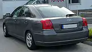 Toyota Avensis liftback.