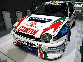 Toyota Corolla WRC de Carlos Sainz