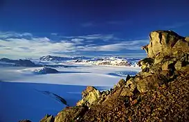 Monte antártico.