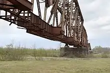 Puente sobre el río Inguri, en la frontera entre Abjasia y Georgia