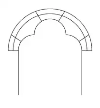 Arco trilobulado