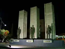 1973 Plaza de los Tres Presidentes.