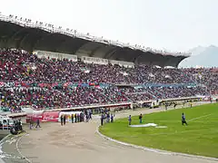 Tribuna Occidente y Butacas.