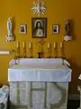 Altar del Sagrado Corazón de Jesús (altar privado en Ontario, Canadá)