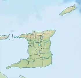 Isla Cronstadt ubicada en Trinidad y Tobago