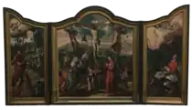 Tríptico de Jan van der Biest de Pieter Aertsen . Principios del siglo XVI