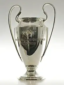 Trofeo de la Liga de Campeones de la UEFA.