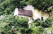 Casas Cueva en el valle de Loire (Francia).