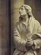 Juan en el calvario