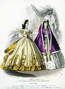 Ilustración de Le Journal des dames et des demoiselles (1863)