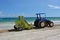 Vehículos de limpieza de playas.