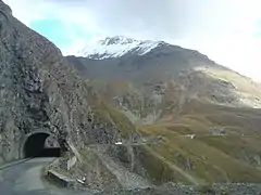 Puente y túnel de Oulietta.