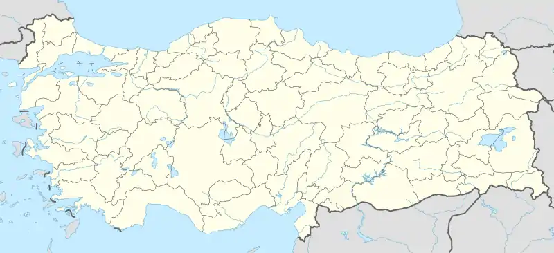 Gaziantep ubicada en Turquía