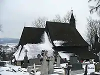 Iglesia católica de Todos los Santos en Tvrdošín.