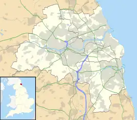 Killingworth ubicada en Tyne y Wear