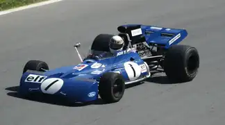 Tyrrell 003, campeón de constructores y pilotos de la temporada 1971.