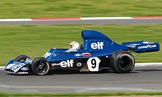 Tyrrell 006, campeón de pilotos de la temporada 1973.