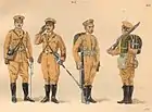 Ejército Brasileño en 1914-1917.