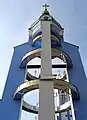 UUn campanario moderno en Vínnitsa (1996).