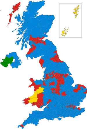 Elecciones generales del Reino Unido de 1955