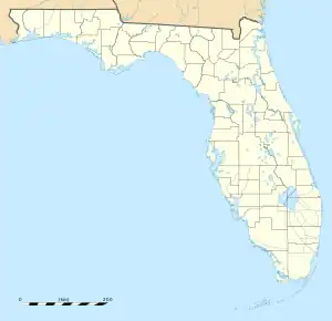 Pensacola ubicada en Florida