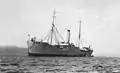 El USS Iris en 1915, en su labor de Patrullaje en la bahía de Guaymas.