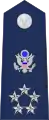 Hombrera de general de la fuerza aérea