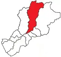Distrito de Huaynacotas en la provincia de La Unión