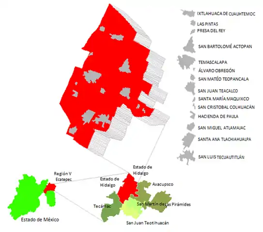 Ubicación y Territorialidad de Temascalapa